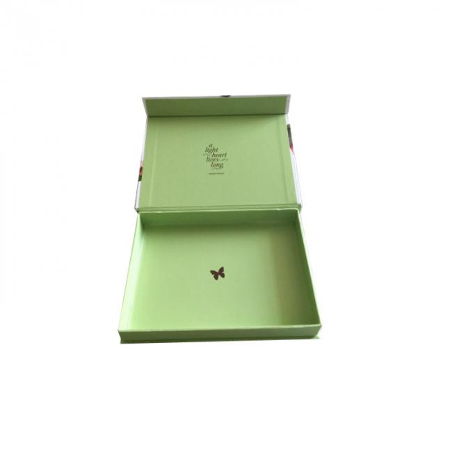 Full Color Printing Book Shaped Box 160 * 121 * 25mm With Eco - Friendly Material 